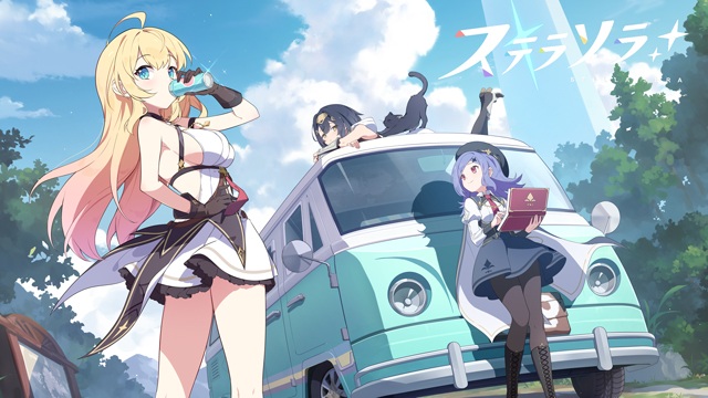 Yostar自社開発の新作。爽快なバトルも楽しめる“かわいい”に満ちたRPG。