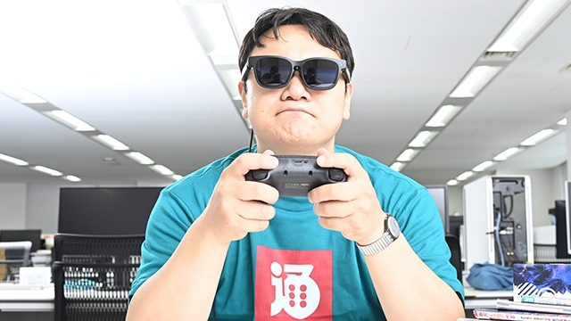 XRグラスをSwitch2につないで『プラグマタ』174インチの大画面が眼の前に広がる！