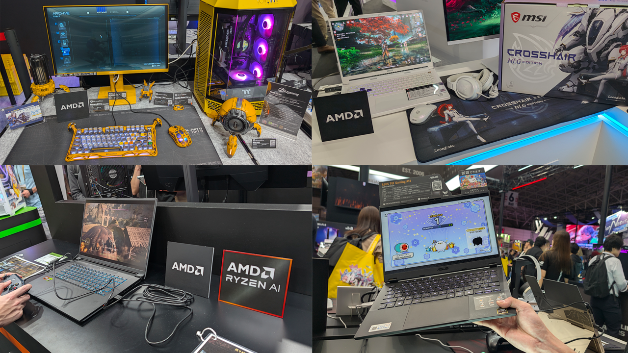 【AMD注目ゲーミングPC】MSI純白ゲーミングノートやOZgamingの黄色いタワー、AMD製品を買うと『鬼武者 Way of the Sword』がもらえる！【TGS2026】