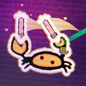 楽器で戦うカニの爽快アクション